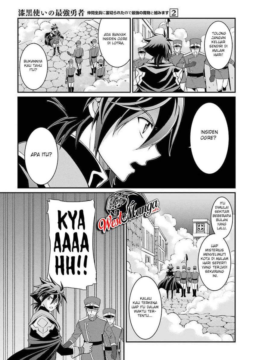 Shikkoku Tsukai no Saikyo Yusha Nakama Zen’in ni Uragira Retanode Saikyo no Mamono Chap 7 - Next Chap 8