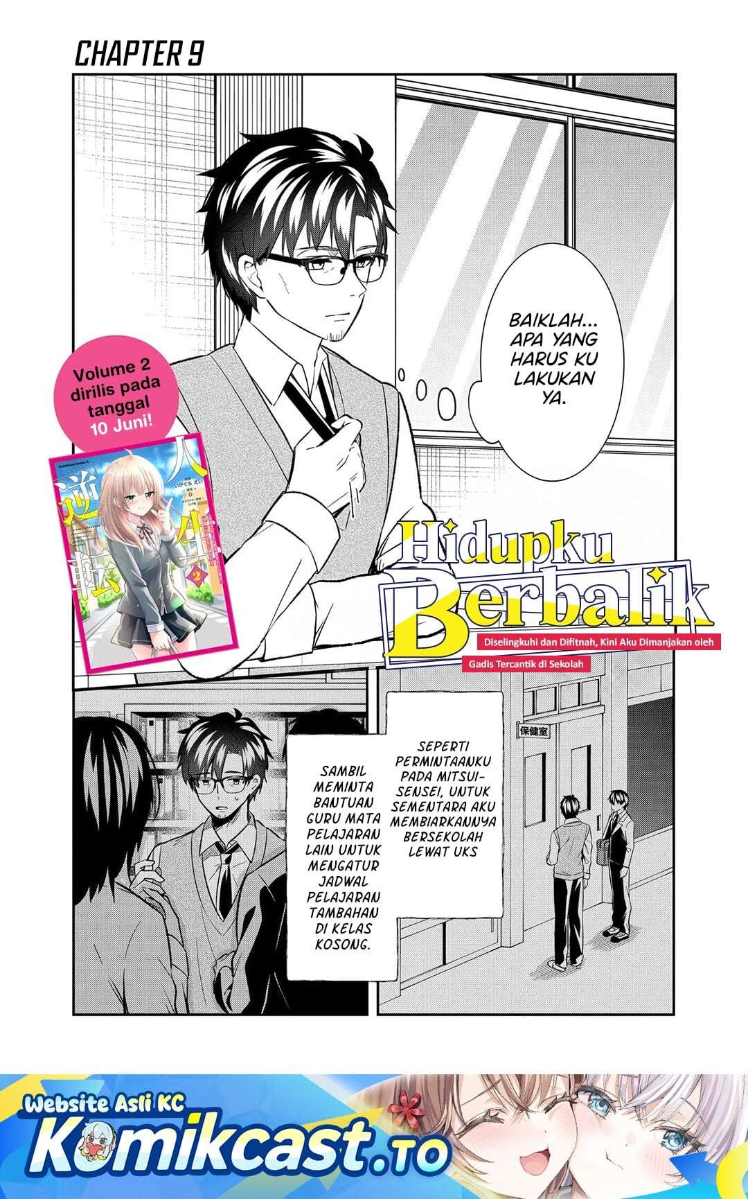 Jinsei Gyakuten: Uwaki sare, Enzai wo Kiserareta Ore ga, Gakuen Ichi no Bishoujo ni Natsukareru Chap 9 - Next Chap 10