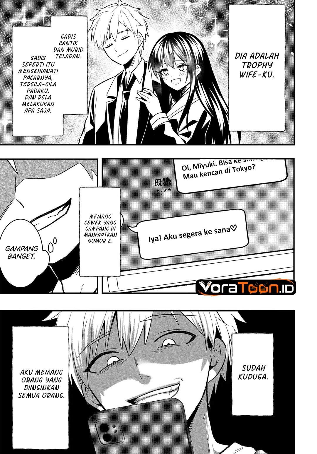 Jinsei Gyakuten: Uwaki sare, Enzai wo Kiserareta Ore ga, Gakuen Ichi no Bishoujo ni Natsukareru Chap 11.2 - Next Chap 12.2