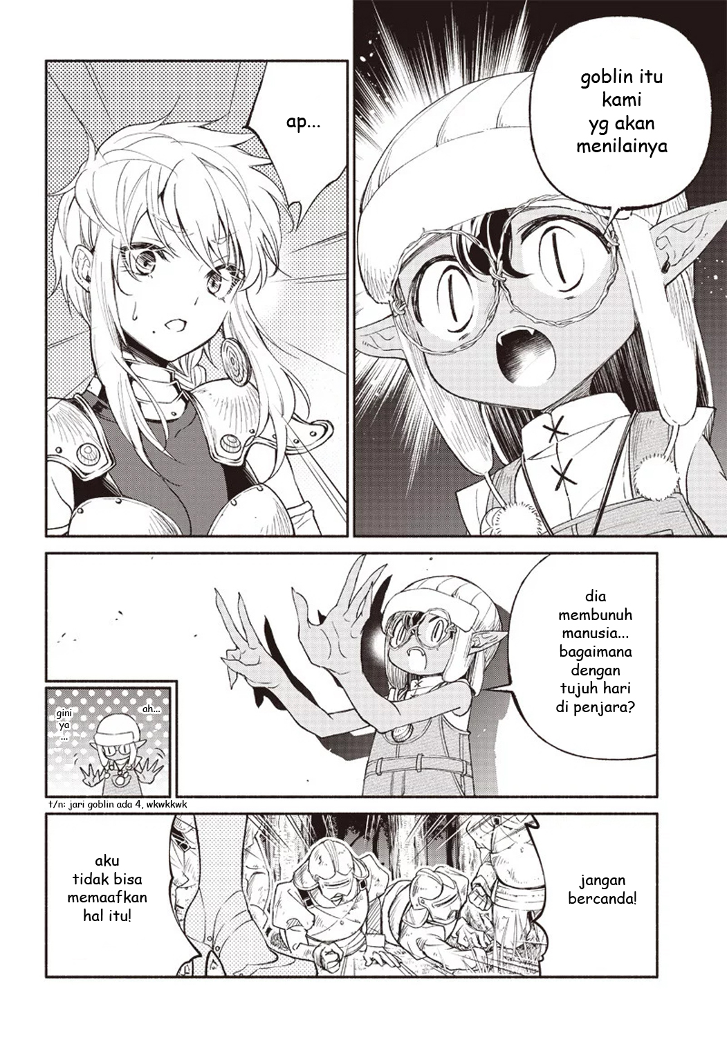 Tensei Goblin da kedo Shitsumon aru? Chap 2 - Next Chap 3