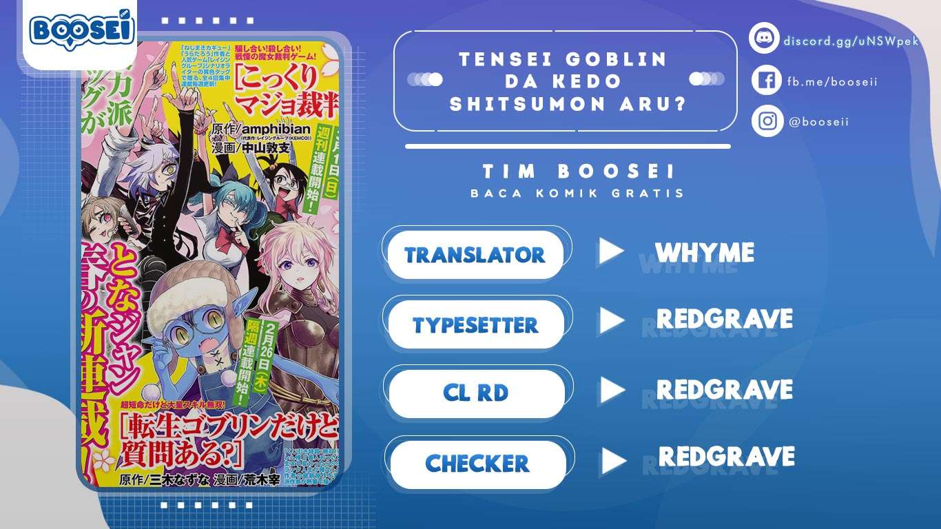 Tensei Goblin da kedo Shitsumon aru? Chap 25 - Next Chap 26
