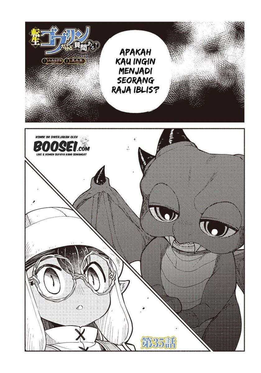 Tensei Goblin da kedo Shitsumon aru? Chap 35 - Next Chap 36