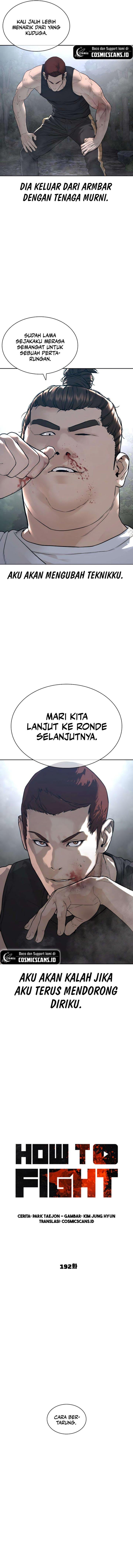 How to Fight Chap 192 - Next Chap 193