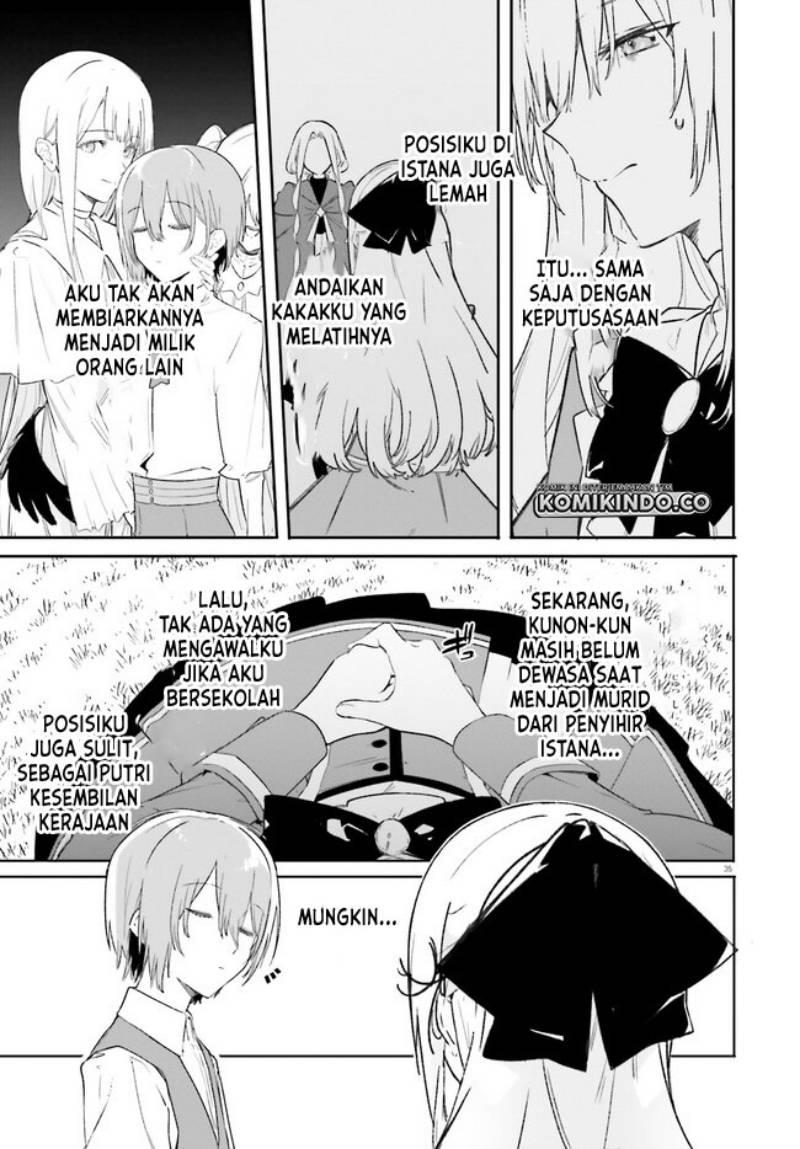Majutsushi Kunon wa Miete Iru Chap 10.2 - Next Chap 11.2