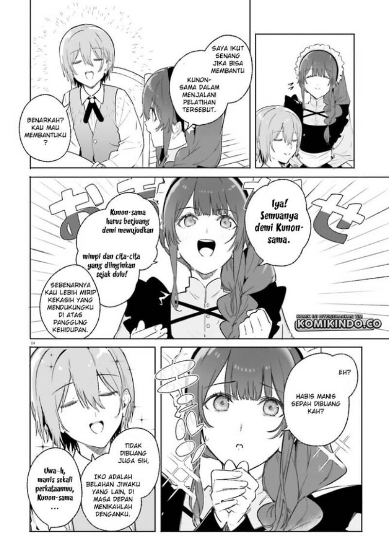 Majutsushi Kunon wa Miete Iru Chap 11.1 - Next Chap 12.1