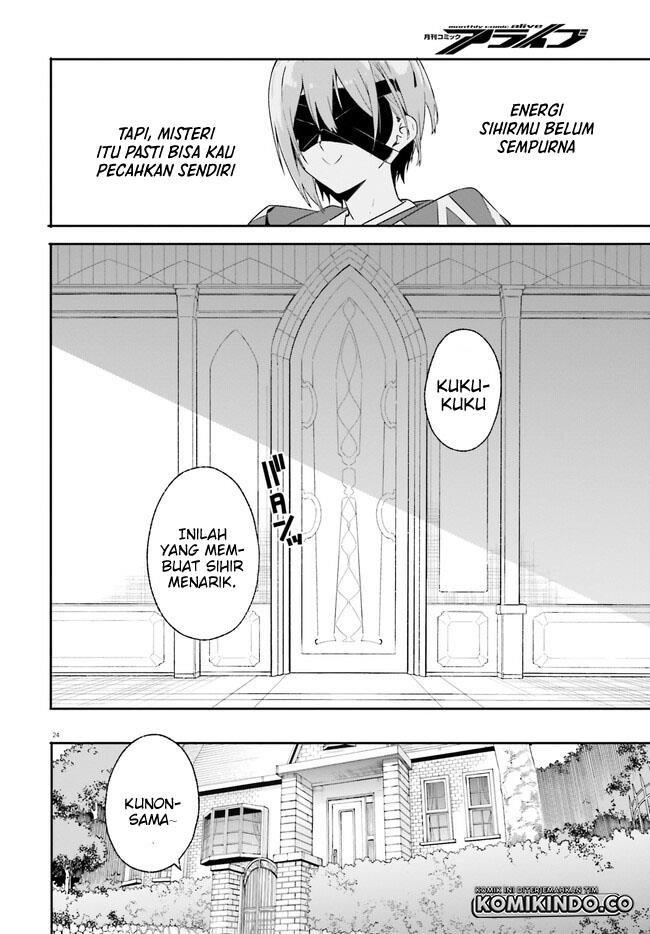 Majutsushi Kunon wa Miete Iru Chap 17.2 - Next Chap 18.2