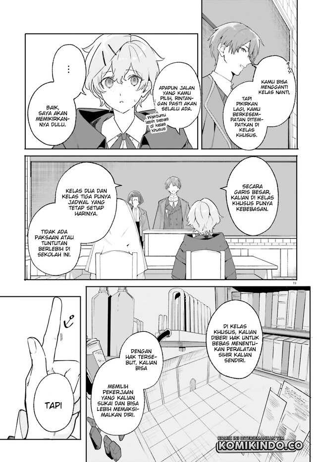 Majutsushi Kunon wa Miete Iru Chap 18.2 - Next Chap 19.2