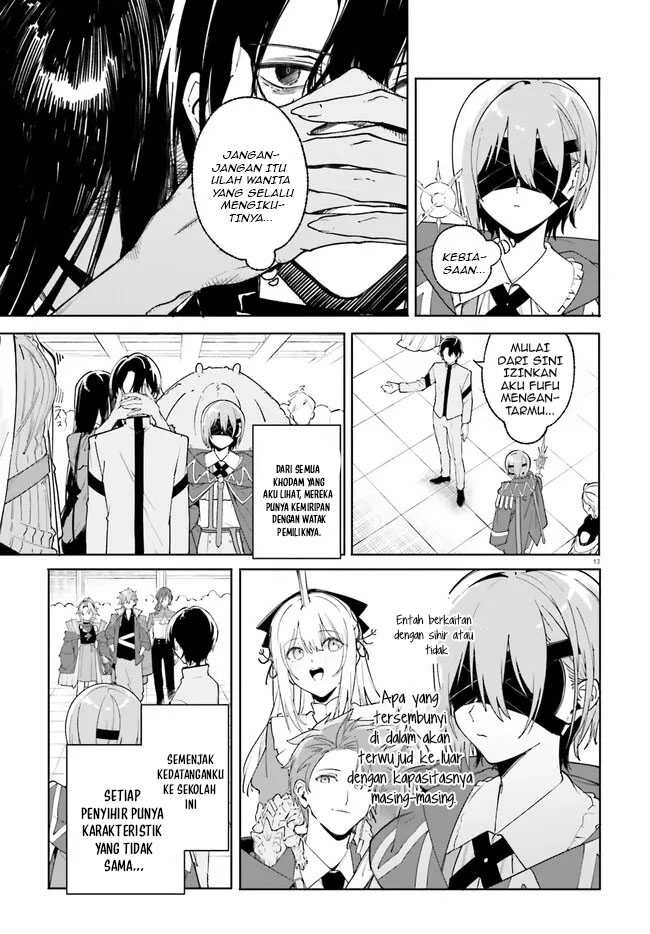 Majutsushi Kunon wa Miete Iru Chap 23.1 - Next Chap 24.1