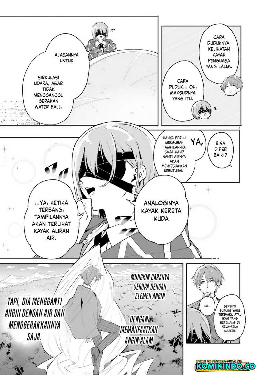 Majutsushi Kunon wa Miete Iru Chap 27.2 - Next Chap 28.2