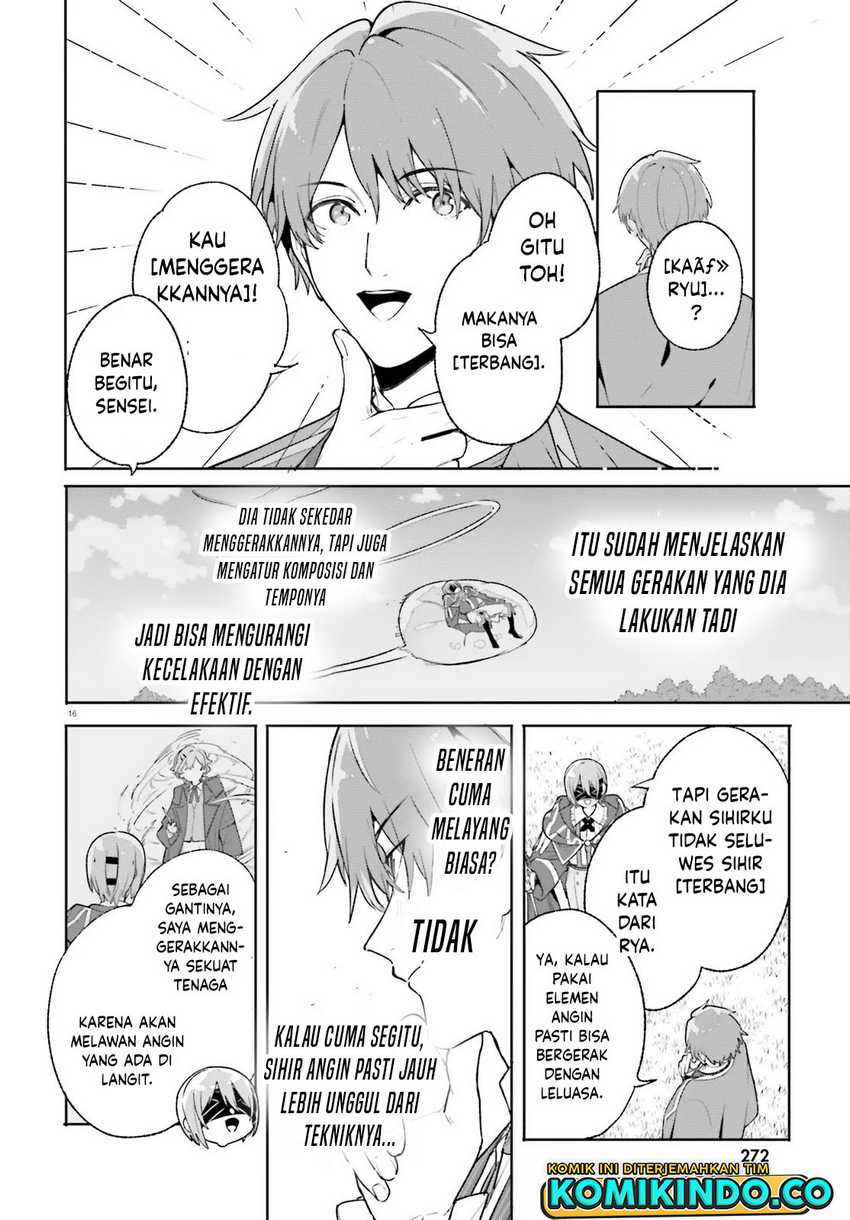 Majutsushi Kunon wa Miete Iru Chap 27.2 - Next Chap 28.2