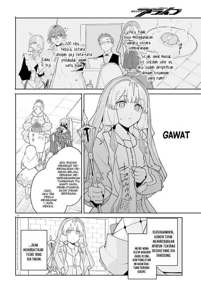 Majutsushi Kunon wa Miete Iru Chap 24.1 - Next Chap 25.1