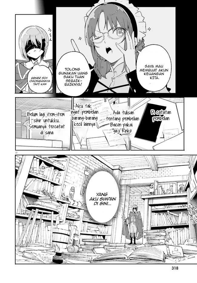 Majutsushi Kunon wa Miete Iru Chap 24.2 - Next Chap 25.2
