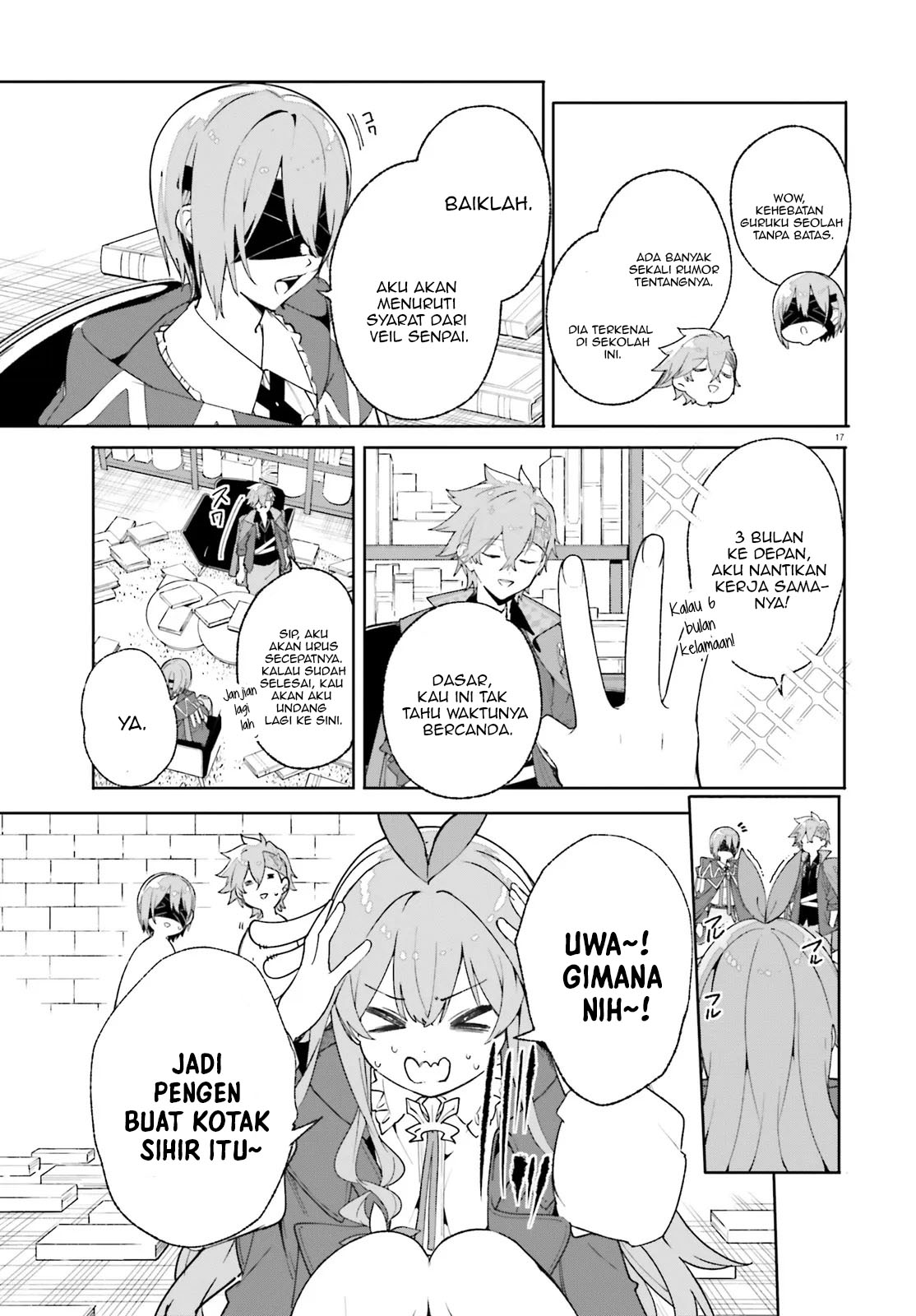 Majutsushi Kunon wa Miete Iru Chap 26.2 - Next Chap 27.2