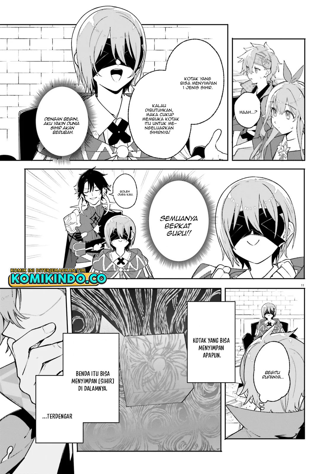 Majutsushi Kunon wa Miete Iru Chap 26.2 - Next Chap 27.2