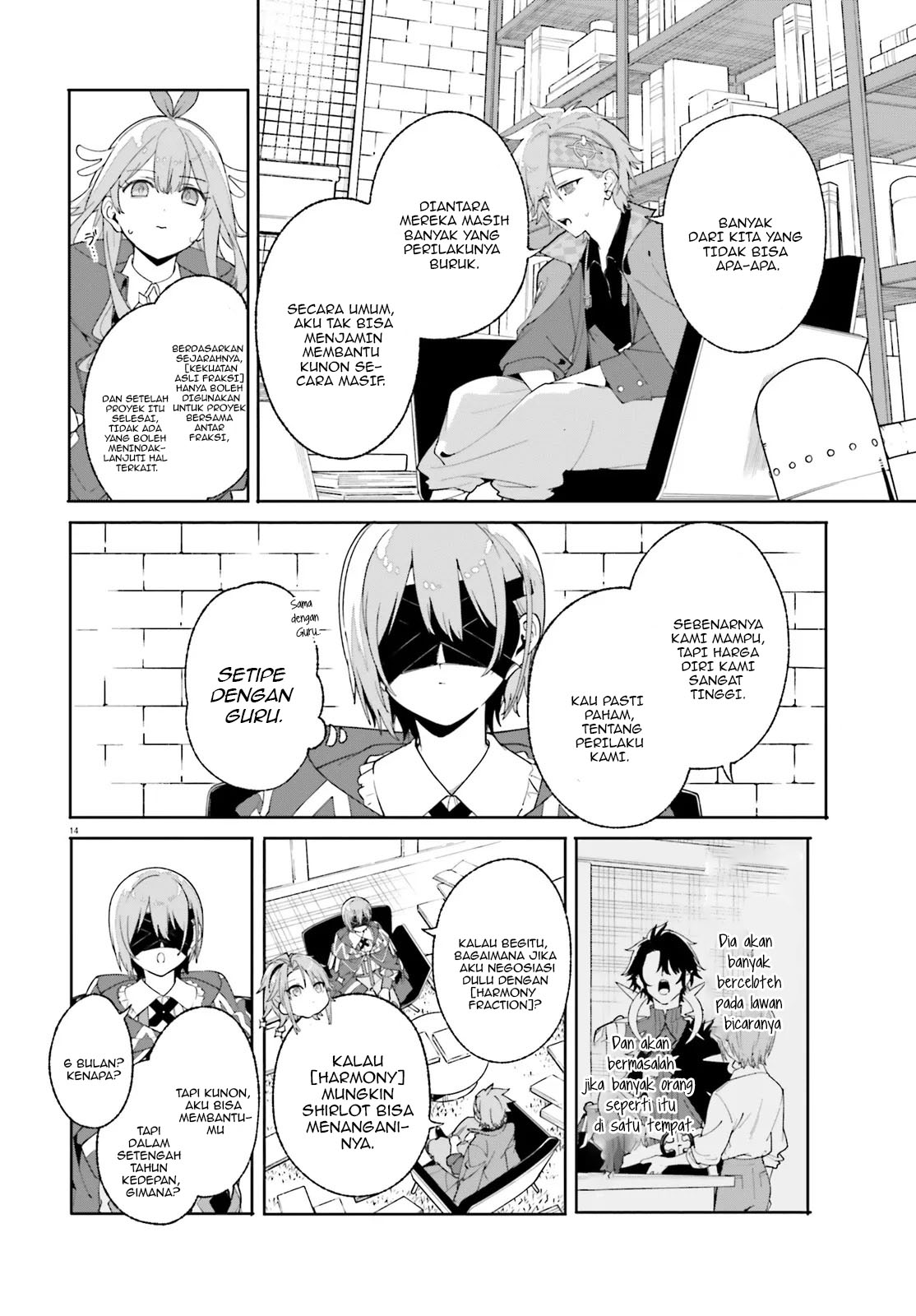 Majutsushi Kunon wa Miete Iru Chap 26.2 - Next Chap 27.2