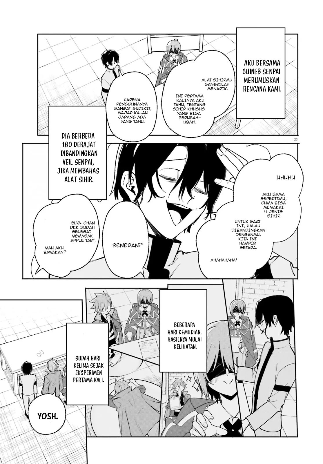 Majutsushi Kunon wa Miete Iru Chap 26.2 - Next Chap 27.2