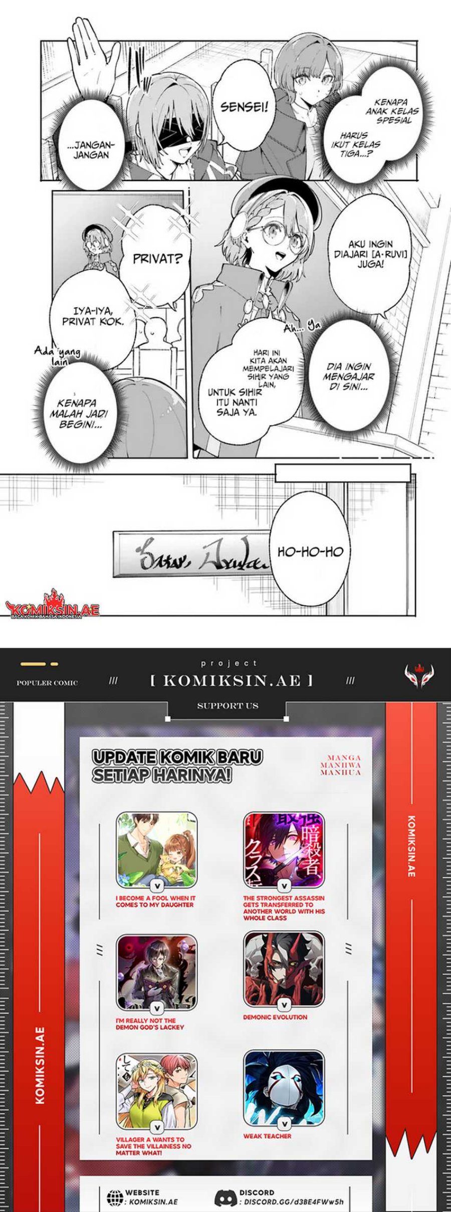 Majutsushi Kunon wa Miete Iru Chap 33.1 - Next Chap 34.1