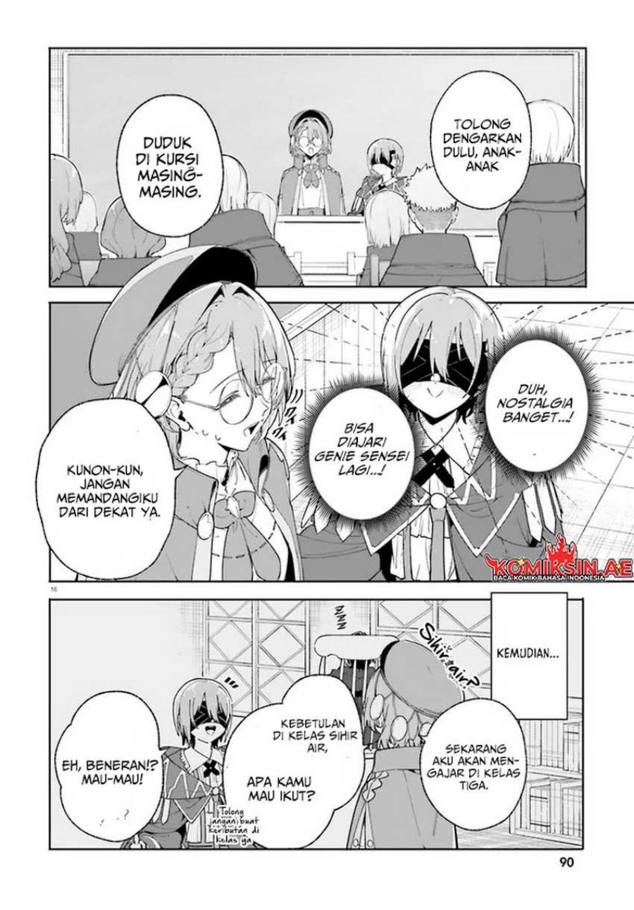 Majutsushi Kunon wa Miete Iru Chap 33.1 - Next Chap 34.1