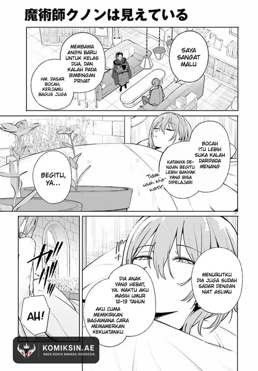 Majutsushi Kunon wa Miete Iru Chap 37.1 - Next Chap 38.1