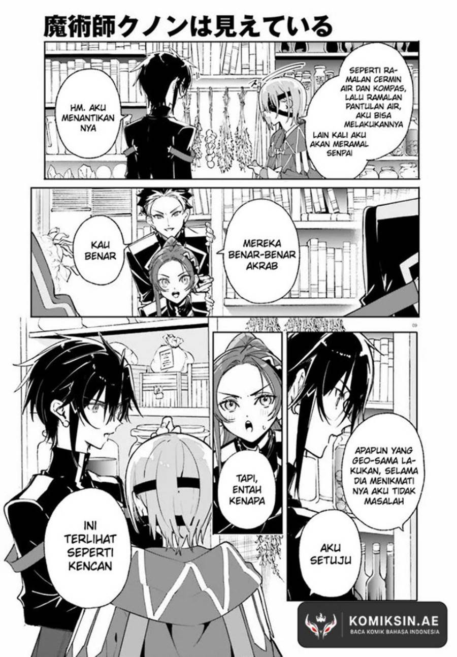 Majutsushi Kunon wa Miete Iru Chap 39.1 - Next Chap 40.1