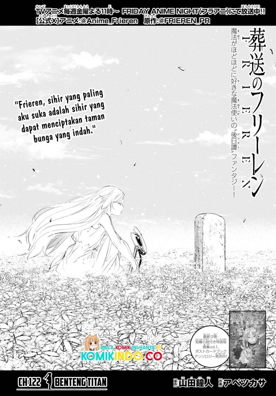 Sousou no Frieren Chap 122 - Next Chap 123
