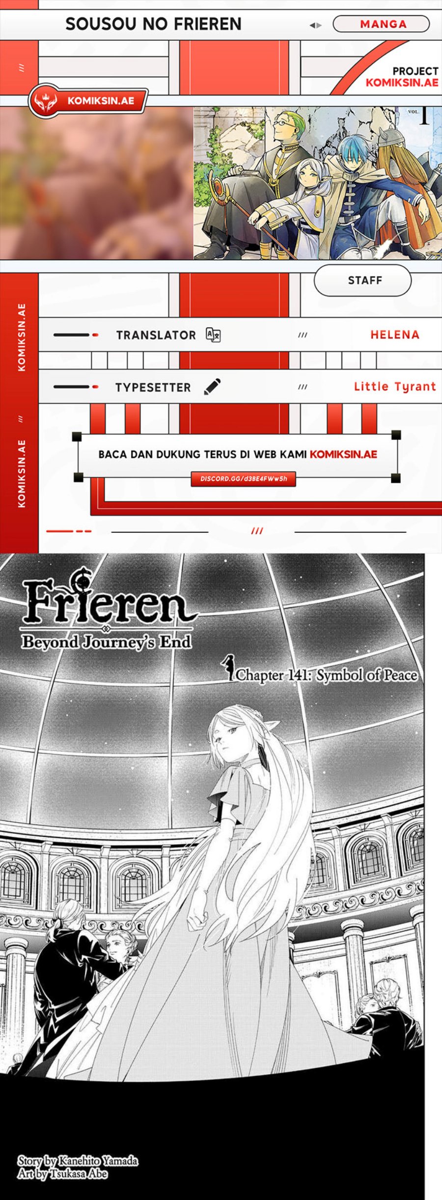 Sousou no Frieren Chap 141 - Next Chap 142