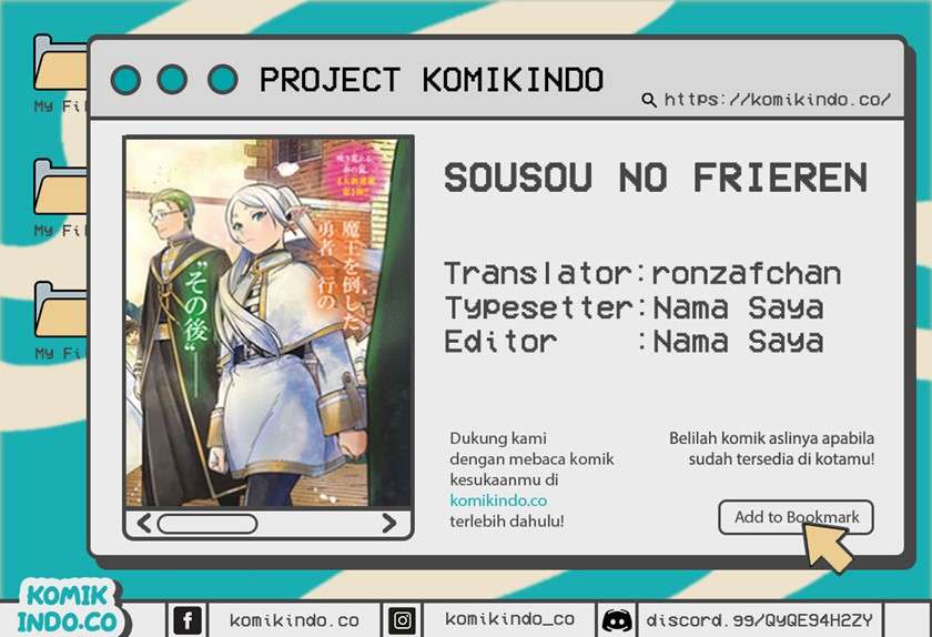 Sousou no Frieren Chap 57 - Next Chap 58
