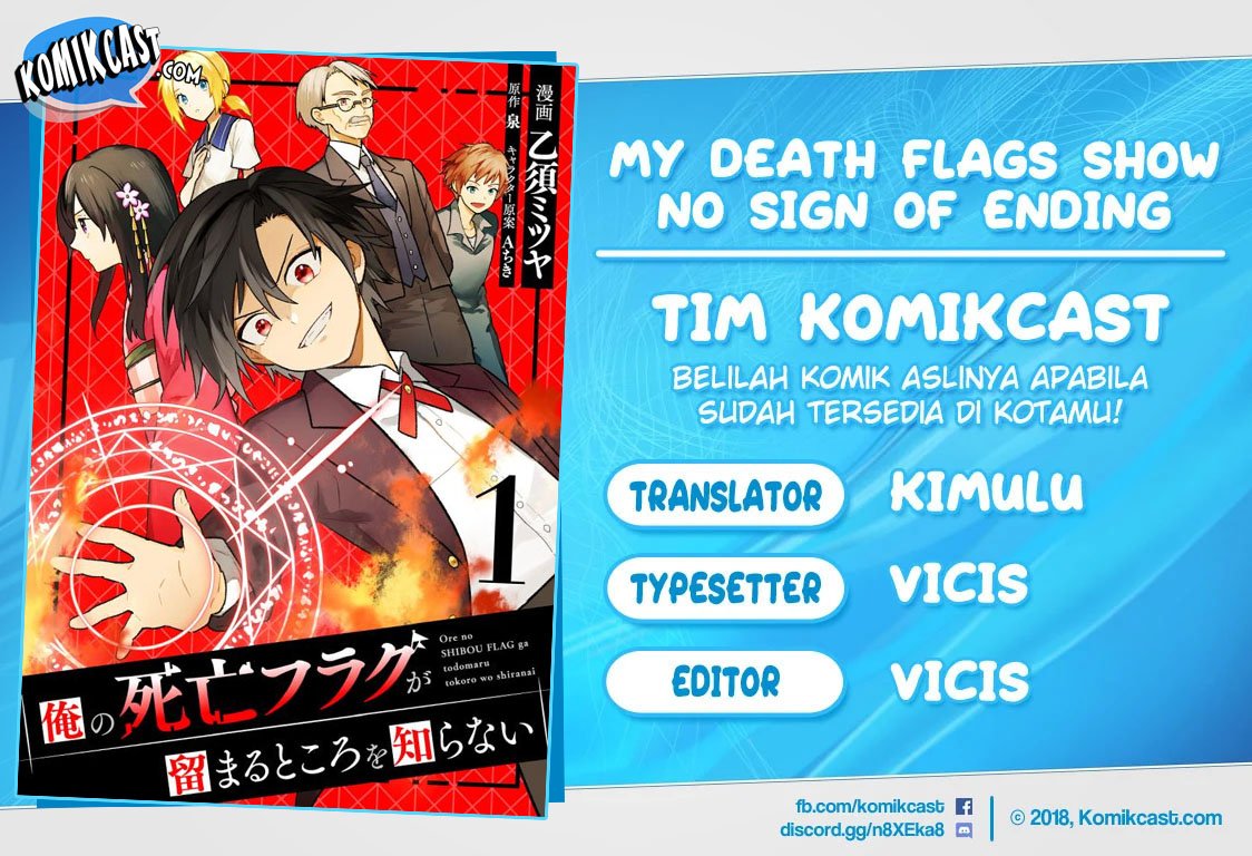 My Death Flags Show No Sign of Ending Chap 8 - Next Chap 9