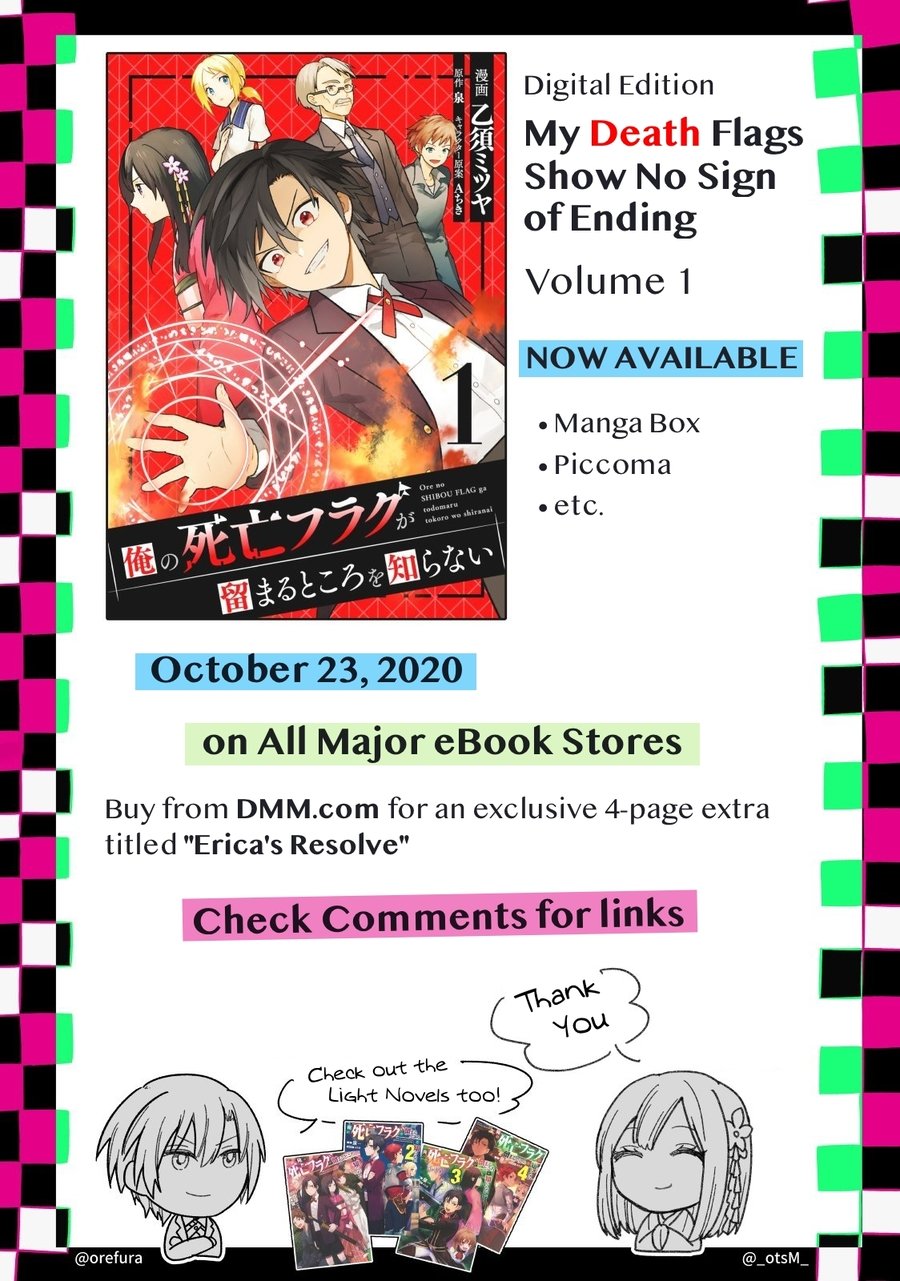 My Death Flags Show No Sign of Ending Chap 7.5 - Next Chap 8.5