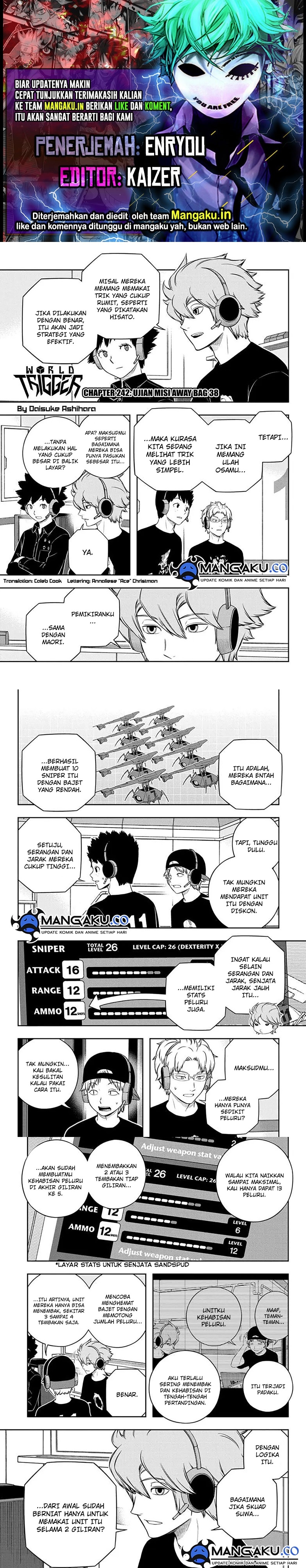 World Trigger Chap 242 - Next Chap 243
