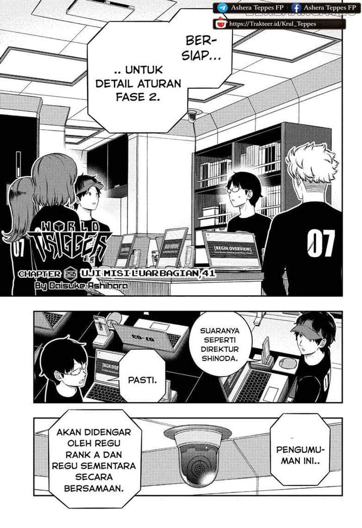 World Trigger Chap 256 - Next Chap 257