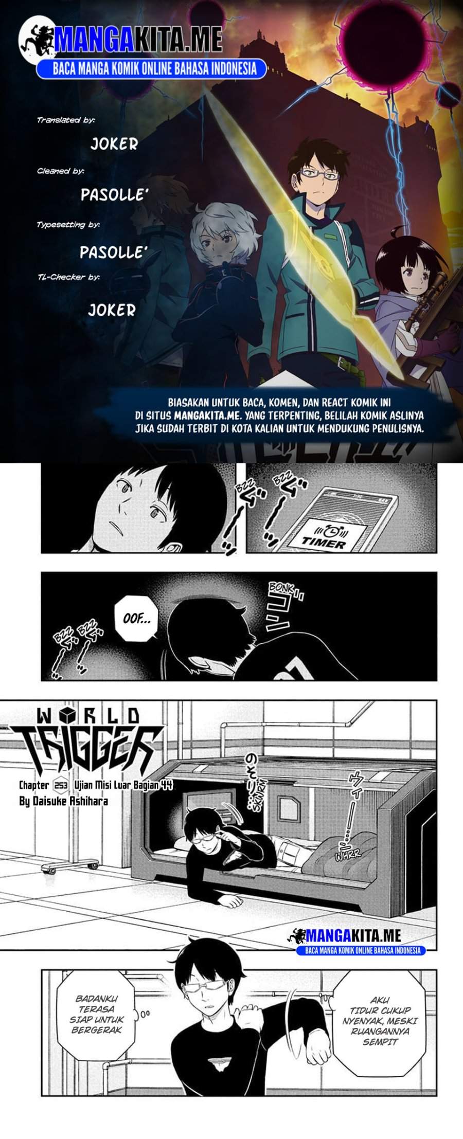 World Trigger Chap 253 - Next Chap 254