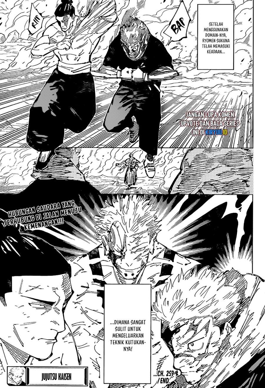 Jujutsu Kaisen Chap 259 - Next Chap 260