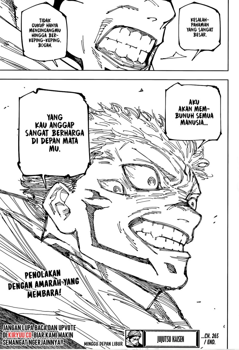 Jujutsu Kaisen Chap 265 - Next Chap 266
