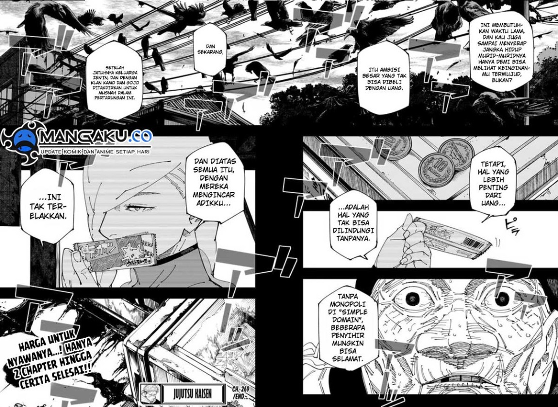 Jujutsu Kaisen Chap 269 - Next Chap 270