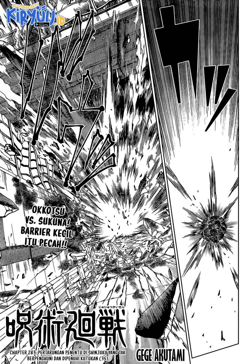 Jujutsu Kaisen Chap 263 - Next Chap 264
