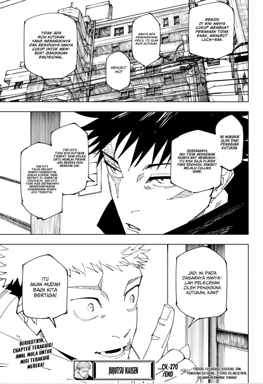 Jujutsu Kaisen Chap 270 - Next Chap 271