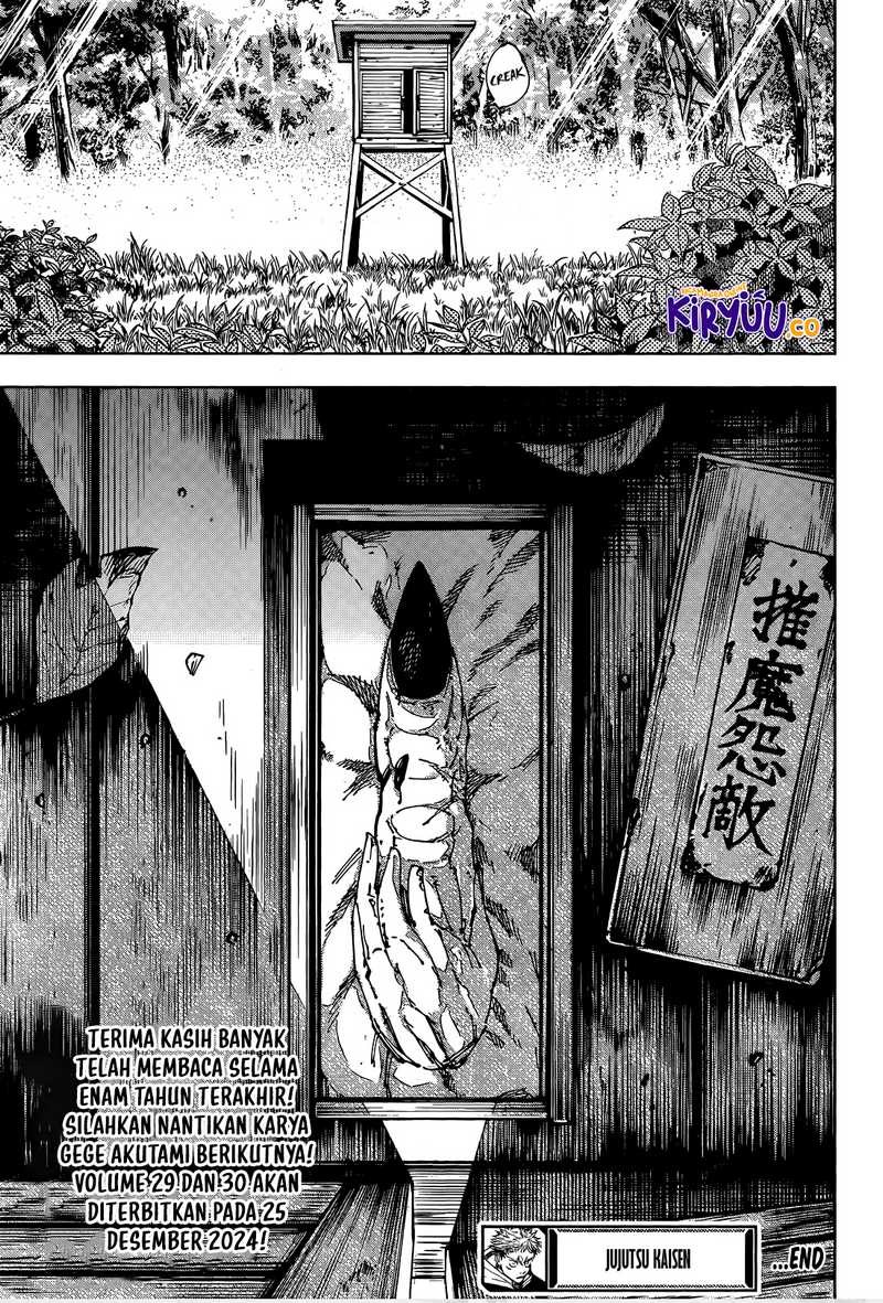Jujutsu Kaisen Chap 271 - Next Chap 272
