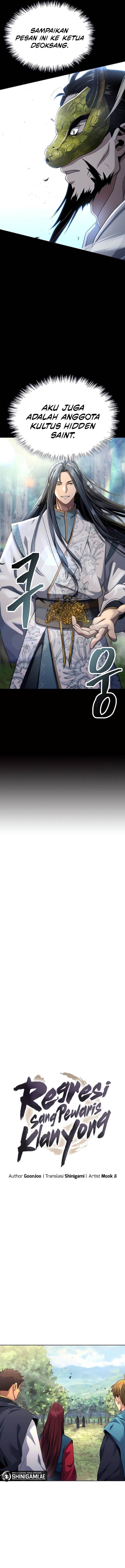 Regression of the Yong Clan Heir Chap 15 - Next Chap 16