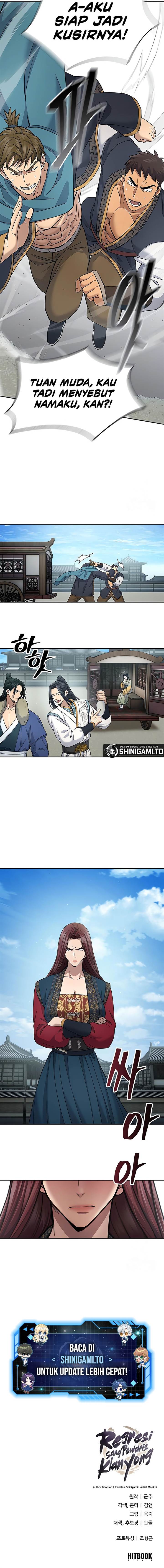 Regression of the Yong Clan Heir Chap 27 - Next Chap 28