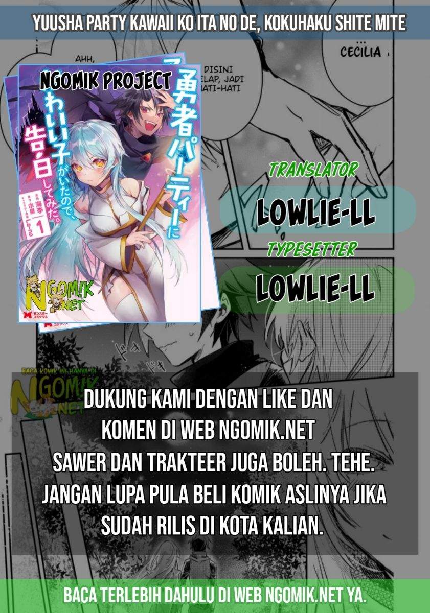 Yuusha Party ni Kawaii Ko ga Ita no de, Kokuhaku Shite Mita Chap 6.2 - Next Chap 7.2
