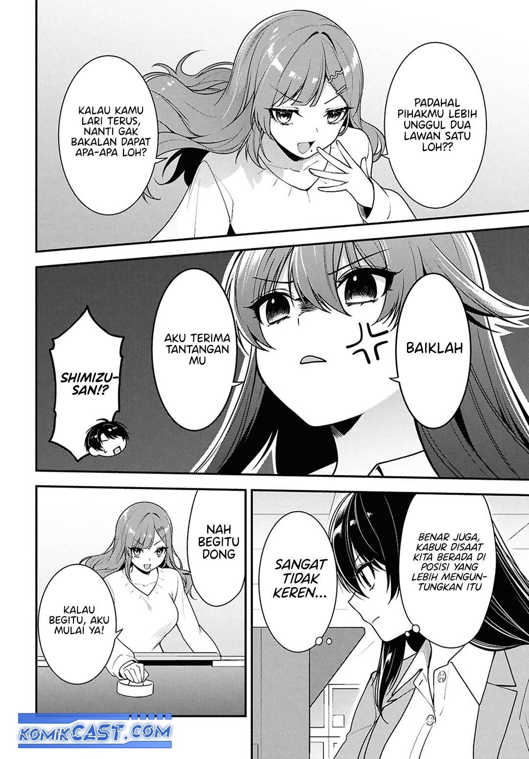 Tonari no Seki no Yankee Shimizu-san ga Kami o Kuroku Sometekita Chap 7 - Next Chap 8