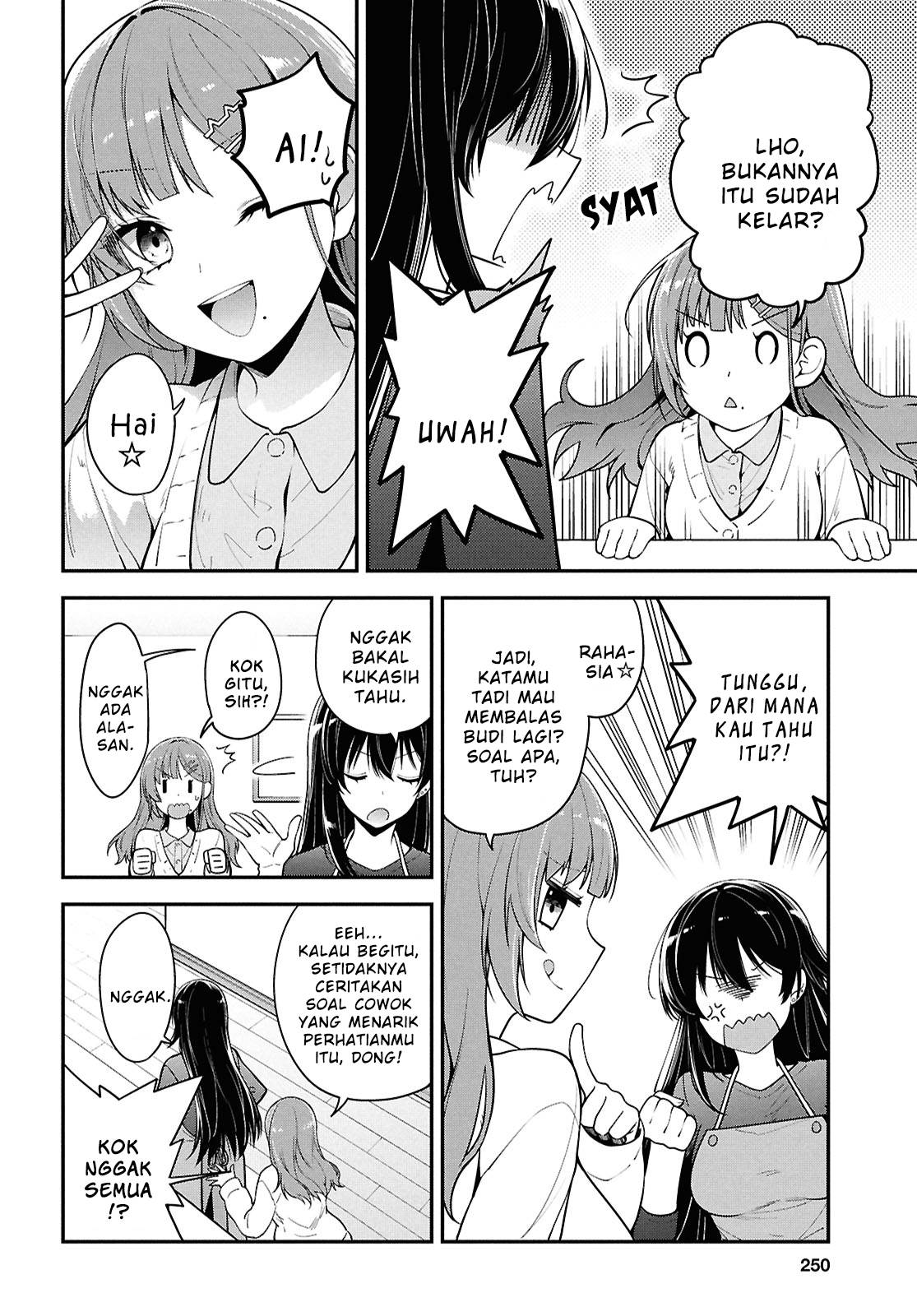 Tonari no Seki no Yankee Shimizu-san ga Kami o Kuroku Sometekita Chap 4 - Next Chap 5