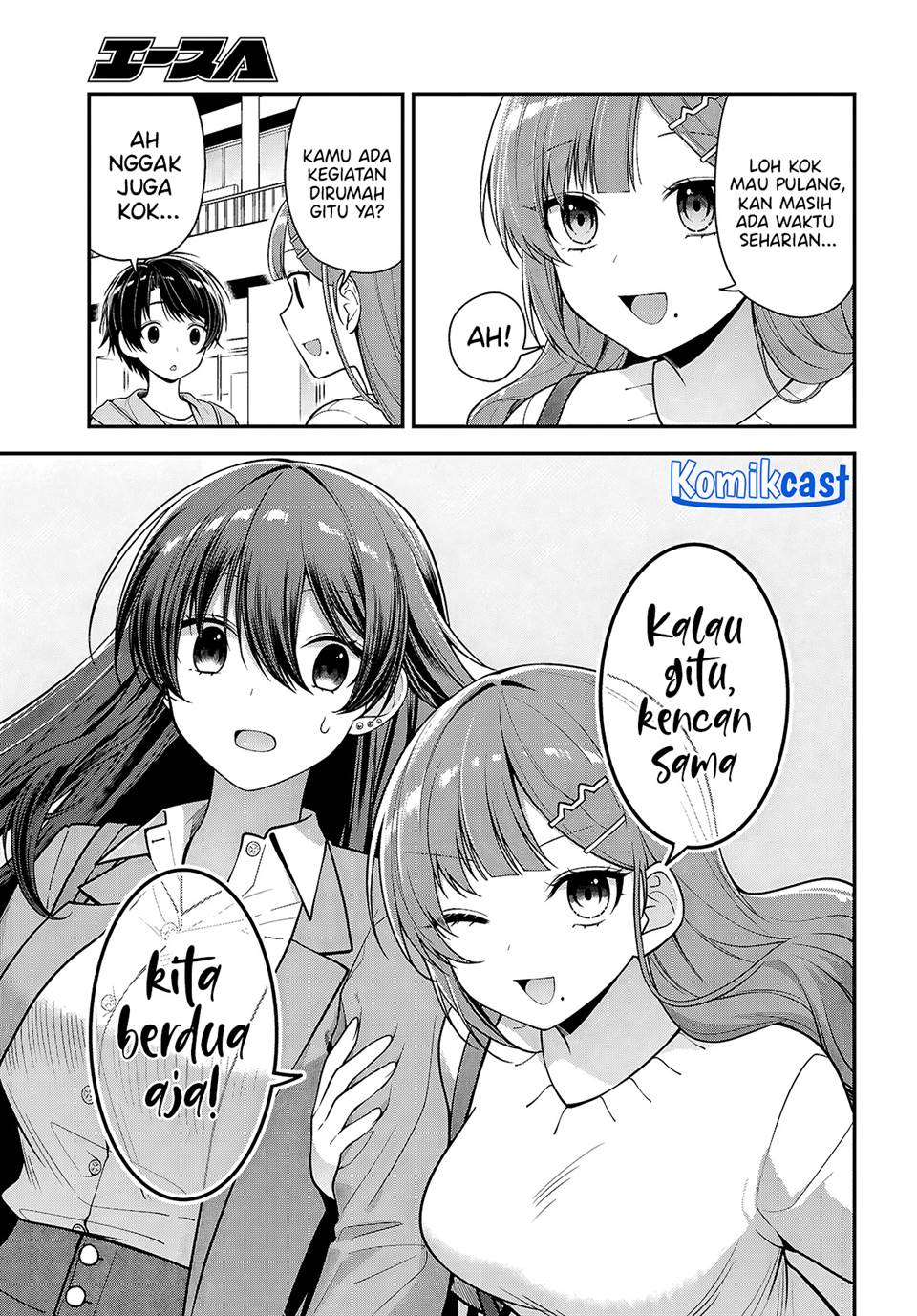 Tonari no Seki no Yankee Shimizu-san ga Kami o Kuroku Sometekita Chap 5 - Next Chap 6