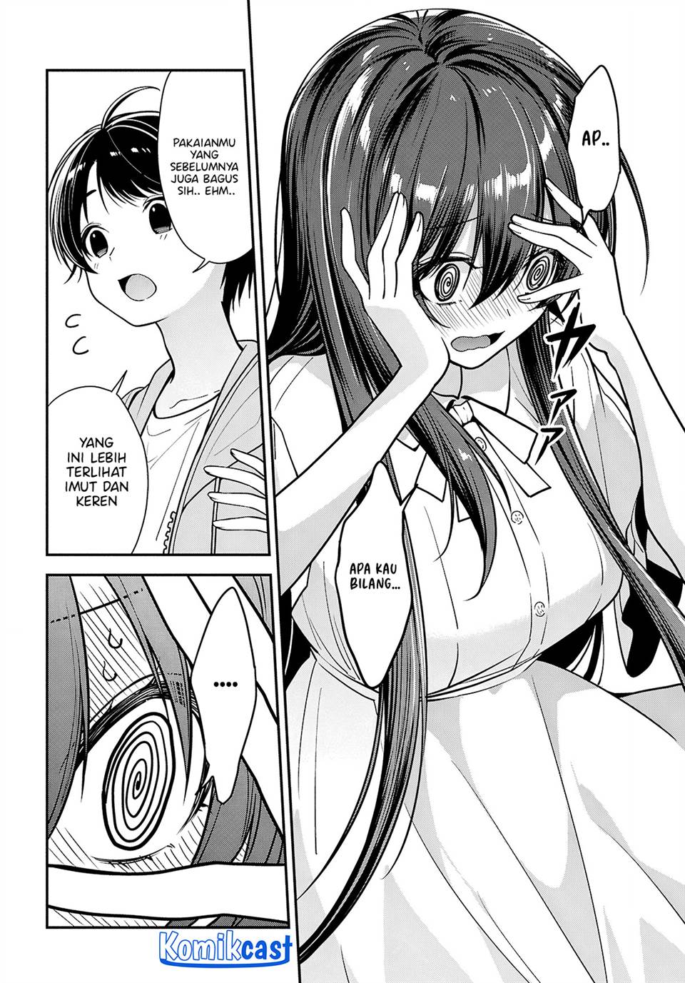 Tonari no Seki no Yankee Shimizu-san ga Kami o Kuroku Sometekita Chap 6 - Next Chap 7