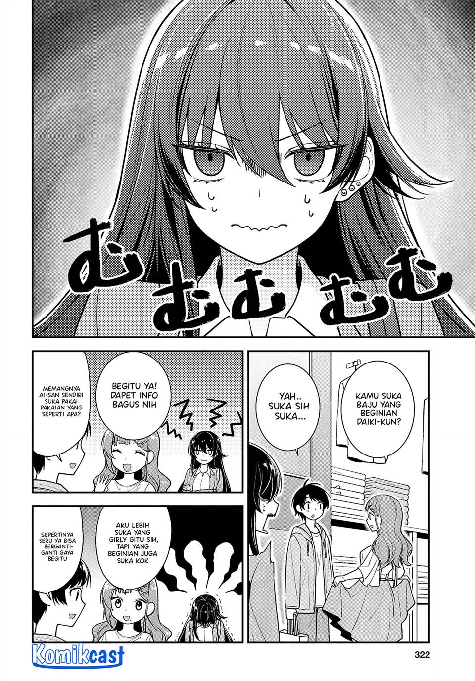 Tonari no Seki no Yankee Shimizu-san ga Kami o Kuroku Sometekita Chap 6 - Next Chap 7