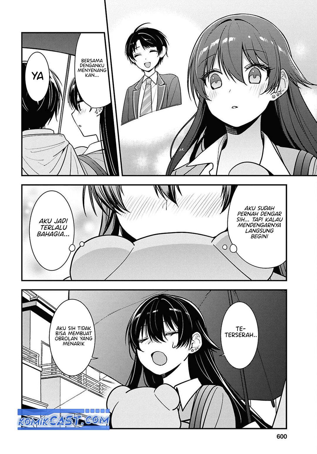 Tonari no Seki no Yankee Shimizu-san ga Kami o Kuroku Sometekita Chap 8 - Next Chap 9
