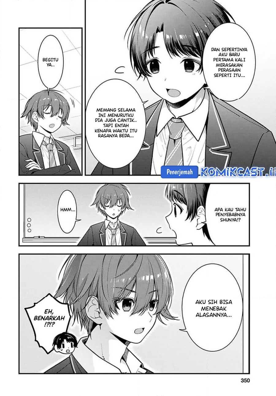 Tonari no Seki no Yankee Shimizu-san ga Kami o Kuroku Sometekita Chap 10 - Next Chap 11