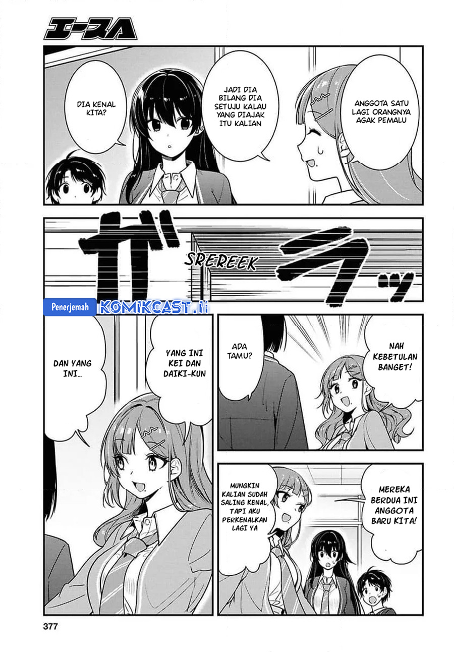 Tonari no Seki no Yankee Shimizu-san ga Kami o Kuroku Sometekita Chap 10 - Next Chap 11