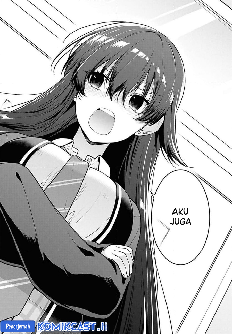 Tonari no Seki no Yankee Shimizu-san ga Kami o Kuroku Sometekita Chap 10 - Next Chap 11